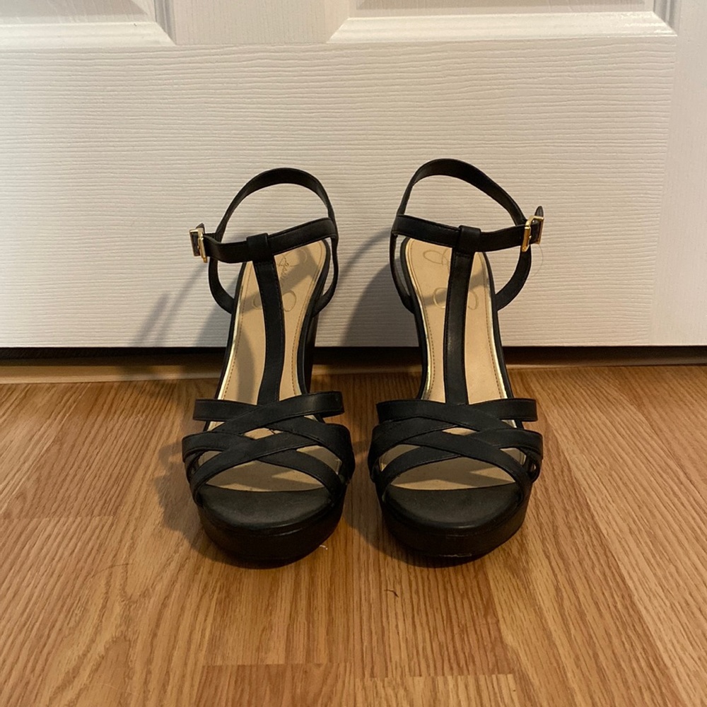 Jessica Simpson platform wedges